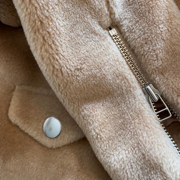 cropped teddy faux fur jacket DAZZLE - Picture 8 of 8